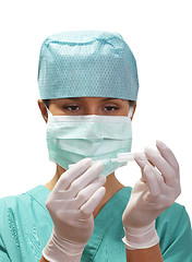 Image showing Nurse with a syringe