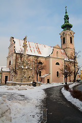Image showing church in hainburg