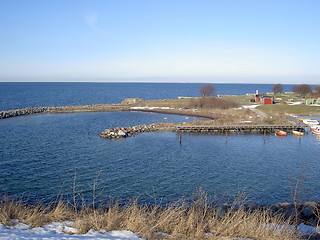 Image showing harbour in sweden