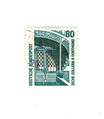 Image showing german stamp