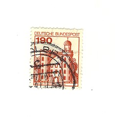 Image showing german stamp