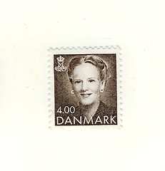 Image showing danish stamp