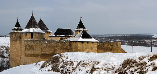 Image showing The Castle of Hotin