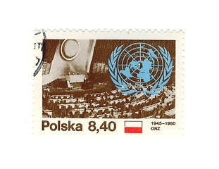 Image showing polish stamp