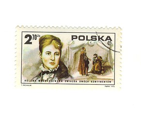 Image showing polish stamp