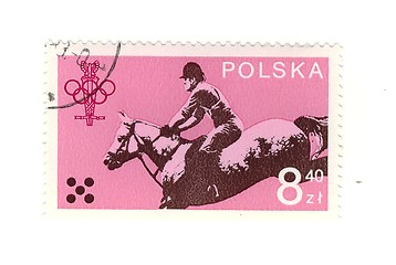 Image showing polish stamp