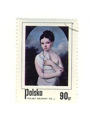 Image showing polish stamp