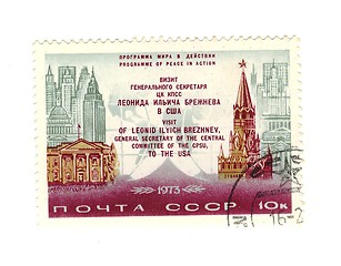 Image showing ussr stamp