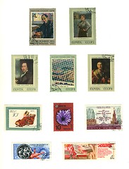 Image showing ussr stamp