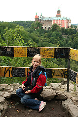 Image showing Visiting castle