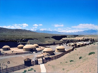 Image showing Mongolian Huts