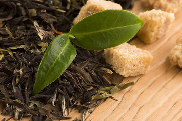 Image showing green tea