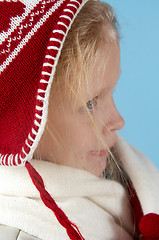Image showing Winter girl
