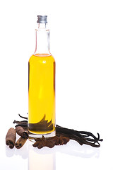 Image showing bath oil with spices