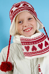 Image showing Winter girl