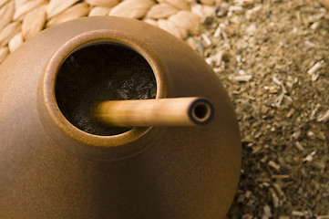 Image showing argentinian calabash with yerba mate