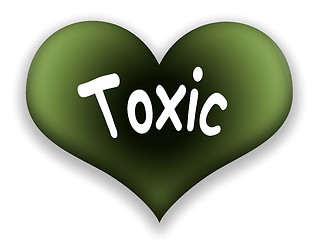 Image showing Toxic Heart