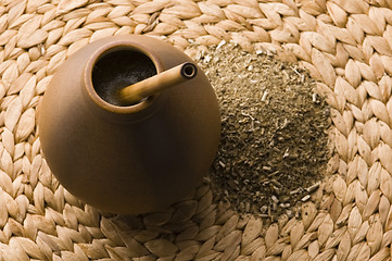 Image showing argentinian calabash with yerba mate