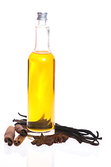 Image showing bath oil with spices