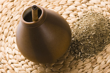 Image showing argentinian calabash with yerba mate