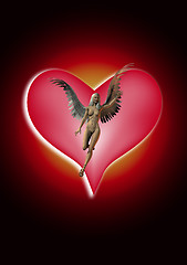 Image showing The Angel Of Love