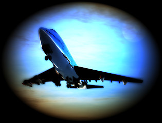 Image showing Plane In Flight 