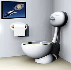 Image showing Bathroom Loo