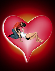 Image showing Couple In A Loving Pose