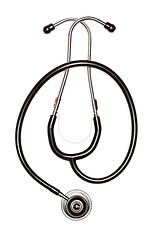 Image showing Stethoscope on White