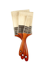 Image showing New Paint Brushes on White