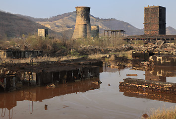 Image showing Industrial ruins