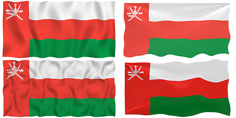 Image showing Flag of Oman