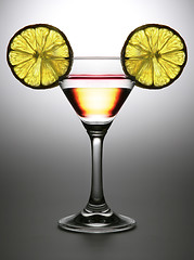 Image showing double cocktail