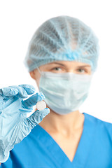 Image showing doctor in scrubs