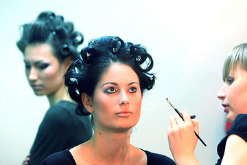 Image showing Make-up