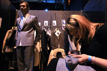 Image showing Fashion show. backstage