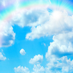 Image showing rainbow