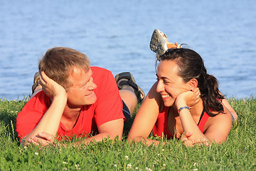 Image showing Younge couple