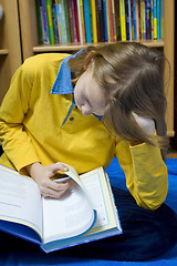 Image showing Doing homework