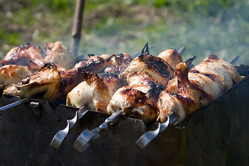 Image showing Shashlik prepared!