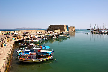 Image showing Fortress in Heraklion, Crete, Greece