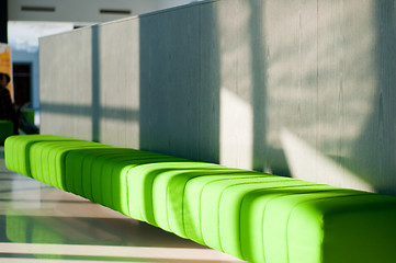 Image showing Green sofa