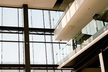 Image showing Glass construction