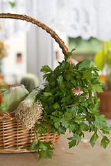 Image showing Vegetables in kitchen