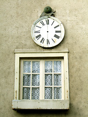 Image showing Ancient house facade