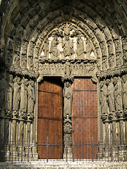 Image showing Cathedral entrance