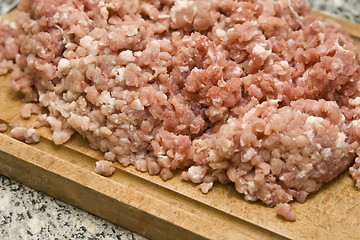 Image showing Minced meat