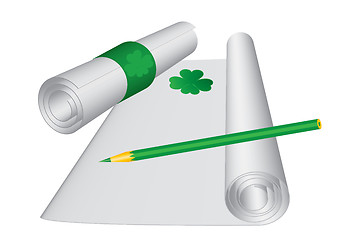 Image showing Background for St.Patrick`s day