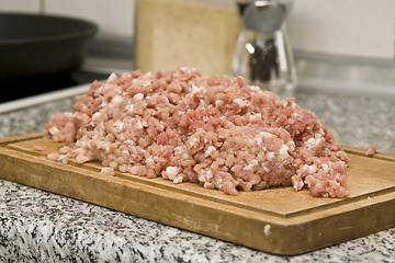 Image showing Minced meat