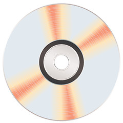 Image showing shiny music cd